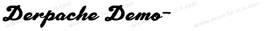 Derpache Demo字体转换